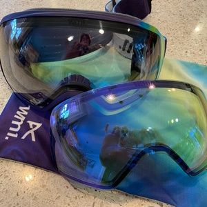Anon WM1 Goggles with 2nd lens